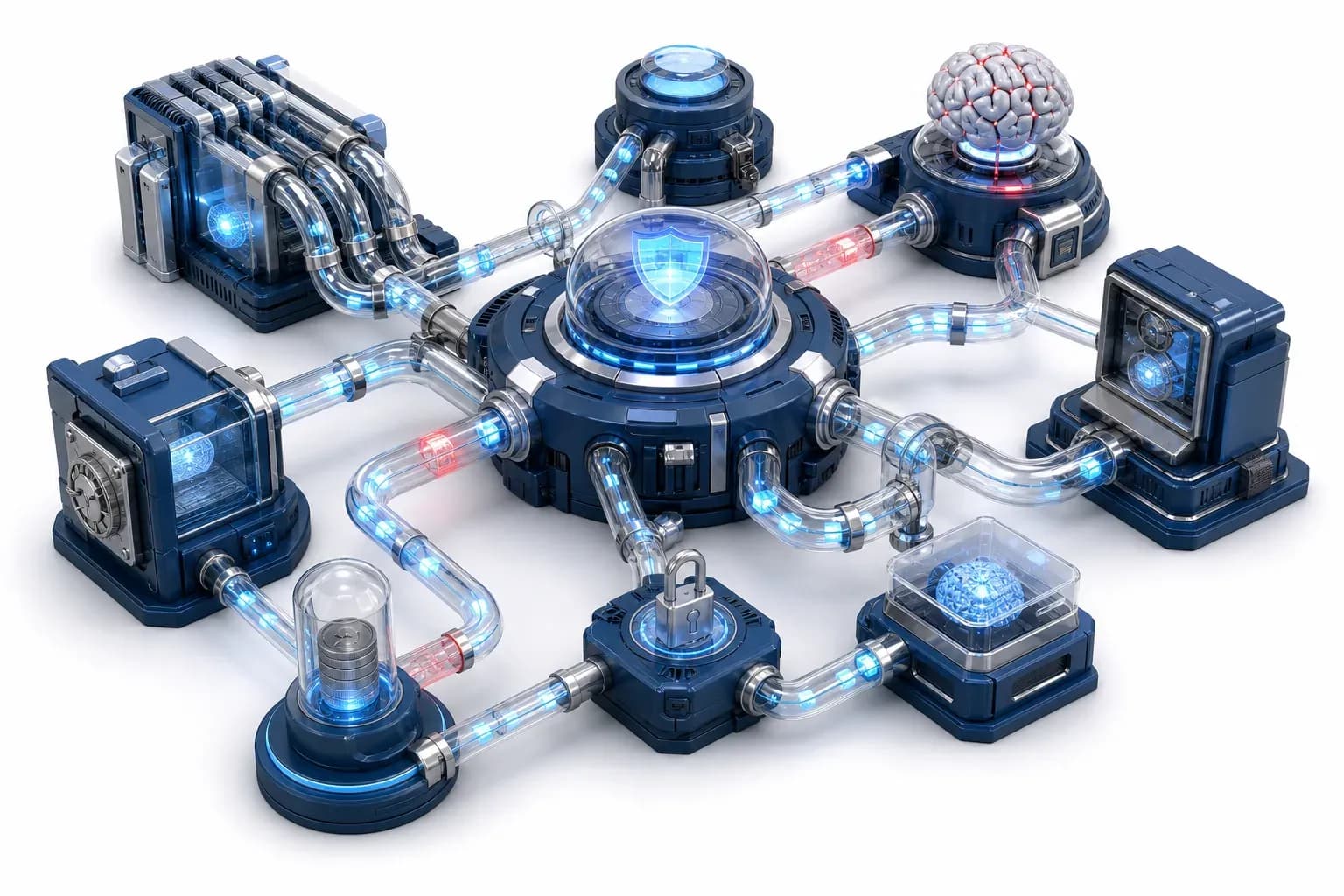 Isometric cyan data pipelines exposing zero-day network vulnerabilities.